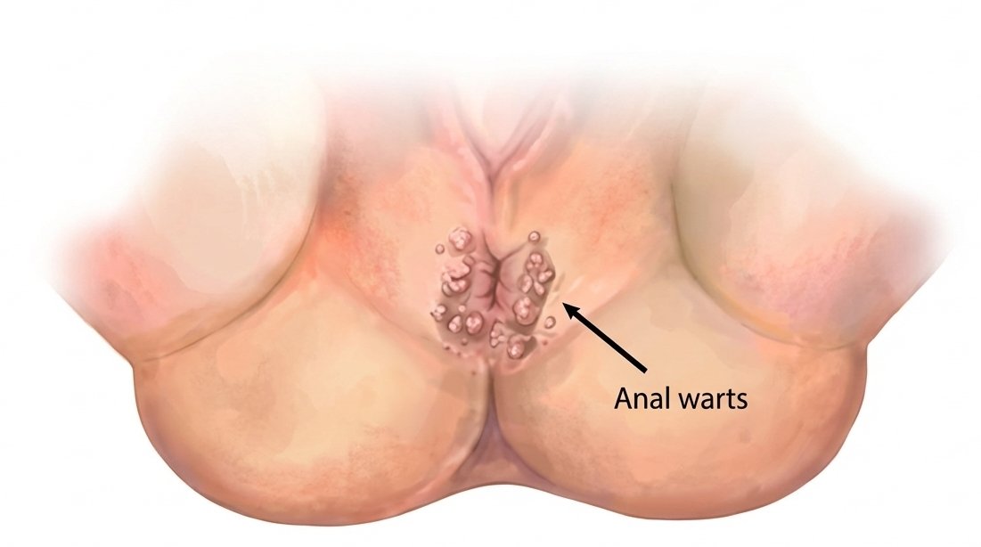 Anal Warts Clinical View