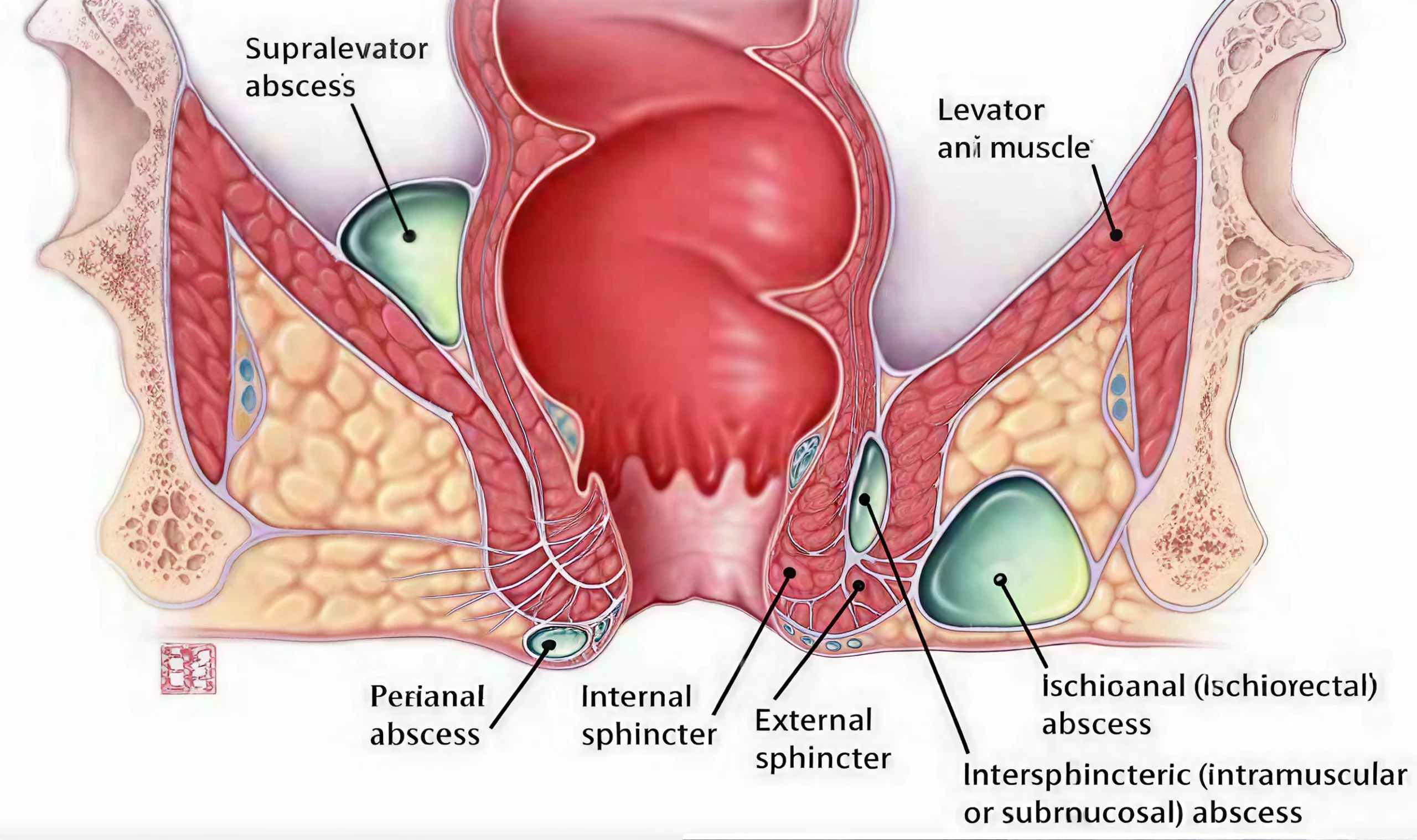 Anal Abscess Clinical View