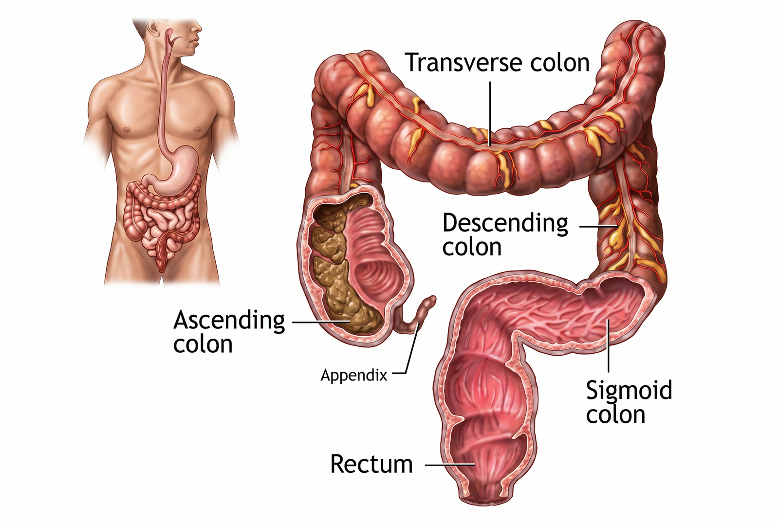 Rectal Prolapse Anatomical Diagram